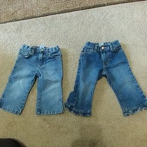 Baby jeans 2 pair
